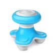 XF-69 Blue USB Vibration Massager - Water Wave Mini Electric - 1