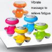 XF-69 Blue USB Vibration Massager - Water Wave Mini Electric - 2