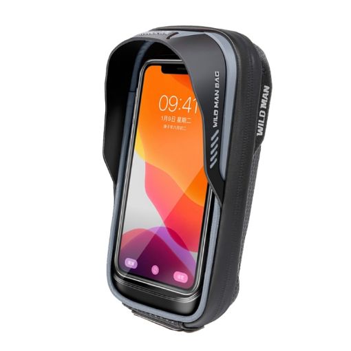 WILD MAN ES16 0.5L EVA Hard Shell Waterproof Bicycle Handlebar Bag - 1