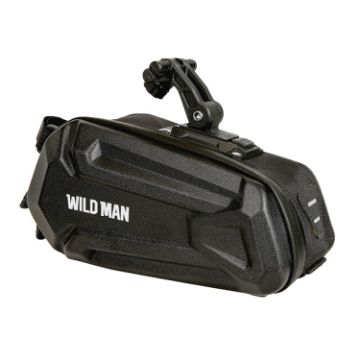 WILD MAN XT7 1.2L Mountain Bike Waterproof EVA Tail Bag - 1