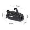 WILD MAN XT7 1.2L Mountain Bike Waterproof EVA Tail Bag - 3