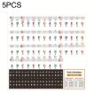 Children Piano Keyboard Stickers 5PCS - QT-005-A Accessories - 1