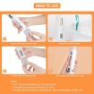 Mini White Gold Handheld Nano Mist Sprayer Hydrating Humidifier - 6