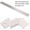 GNR3 Stainless Steel Bass Guitar Neck Ruler, Double Teeth Style - 4