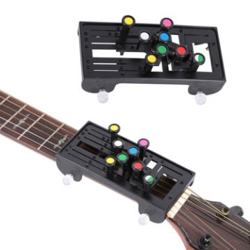 Ukulele Guitar Chord Assist Beginners Boosters (Black) - 1