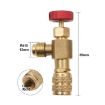 R410 Air Conditioner Refrigerant Safety Valve Filling Connector - 2
