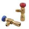 R410 Air Conditioner Refrigerant Safety Valve Filling Connector - 4
