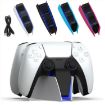 HONCAM Blue Dual Dock Charger for PS5 Gamepad - 2