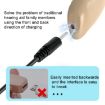 Bluetooth Blue GM-301 Rechargeable Hearing Aid Sound Amplifier - 5