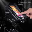 WILD MAN XT1 1L EVA Handlebar Bag with Touch Screen (Solar Pattern) - 3
