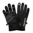 HUNTRANGE A022 Waterproof Touch Screen Riding Gloves, Large, Black - 1