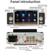 5" Bluetooth AUX USB Car MP5 Mobile Phone Interface (158C) - 4