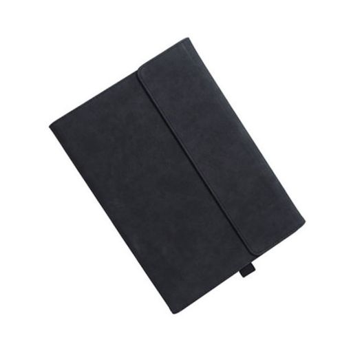 Microsoft Surface Pro 8 Tablet Case in Black South African Sheepskin - 1