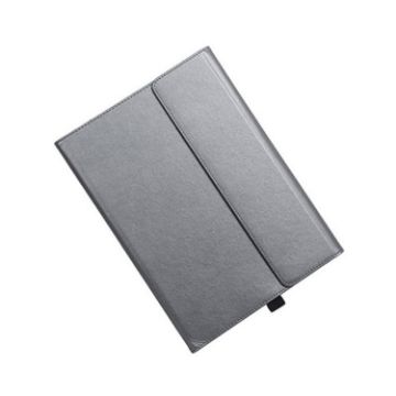 Surface Pro 8 Gray Microfiber Lambskin Protective Case Holder - 1