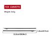 Chevrolet Corvette C8 Taillight Decorative Stickers (2pcs, Black) - 3