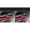 Chevrolet Corvette C8 Taillight Decorative Stickers (2pcs, Black) - 6