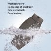 Graphene USB 5V Thermal Physiotherapy Heating Belt (Gray) - 4