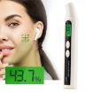HS-018 Skin Analyzer LCD Display Moisture & Oil Tester (White) - 1