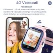 DF70 1.4" 4G GPS WiFi LBS Kids Calling Watch with SOS - Blue - 4