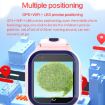 DF70 1.4" 4G GPS WiFi LBS Kids Calling Watch with SOS - Blue - 5