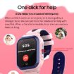 DF70 1.4" 4G GPS WiFi LBS Kids Calling Watch with SOS - Blue - 6