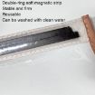 Magnetic Transparent Rain Cover for EV Charging Port (Black) - 3