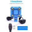 2 In 1 Black Bike Bell & Light with 140db Horn & Alarm Options - 3