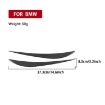 BMW 8 Series G14 Headlight Eyebrow Stickers (2019-2024, Black) - 3