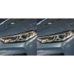 BMW 8 Series G14 Headlight Eyebrow Stickers (2019-2024, Black) - 6