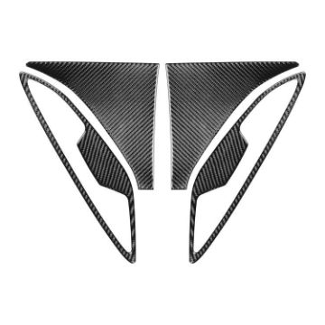 BMW 8 Series G14 2019-2024 Front Fender Stickers 4pcs Set (Black) - 1