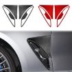 BMW 8 Series G14 2019-2024 Front Fender Stickers 4pcs Set (Black) - 2