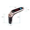Gold S7 Smart Music Player & Car Charger with Digital Display - 3
