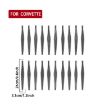 Chevrolet Corvette C8 Wheel Trim Stickers Set (20pcs, Black) - 3