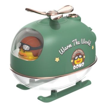 ICARER FAMILY Green Cartoon Nano Spray Night Light Humidifier - 1