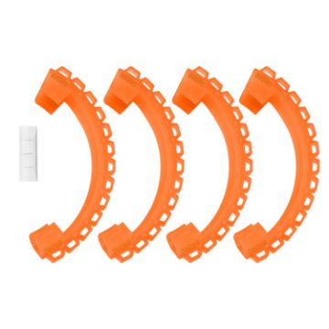 DJI Avata BRDRC-9604 Drone Propeller Guard Ring Cover (4pcs, Orange) - 1