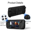 Steam Deck V V4-1 Pocket Console Silicone Case with Holder (Green) - 5