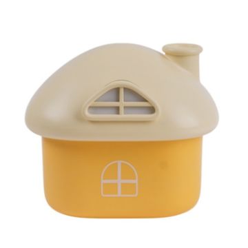 Rechargeable Yellow USB Night Light Humidifier for Desktop - 1