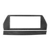 BMW 8 Series G14 RHD Nav Screen Frame Sticker Black 2pc Set - 1