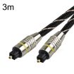 EMK HB/A6.0 3m SPDIF Optical Audio Cable (Black White) - 1