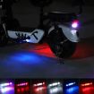 Blue Motorcycle Bicycle Charging Strobe Decorative Tail Light - 6