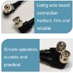 BNC Male to Male Coaxial Cable, Elbow Design, 3m Length - 4