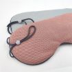 Double-sided Sleep Eye Mask Set: Ginger & Light Yellow, 2pcs - 5