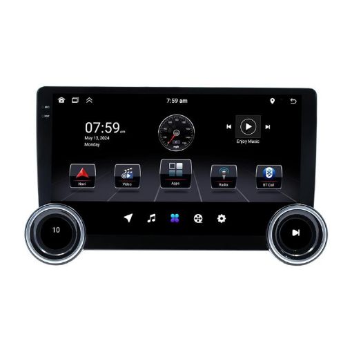 10.1" IPS Display Touchscreen Bluetooth FM Car Navigation, 2+32G Memory - 1