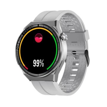 ST5 MAX 1.45" Waterproof Sports Watch with Voice Calling (Silver) - 1