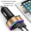 4.8A Car MP3 Bluetooth FM Transmitter & Charger, Black Model - 3