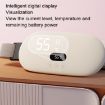Yellow 4000mAh Digital Electric Abdominal and Waist Massage Belt - 5