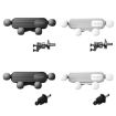 Black S03 Gravity Air Outlet Mobile Phone Holder Spiral Clip - 2