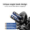 Black S03 Gravity Air Outlet Mobile Phone Holder Spiral Clip - 5
