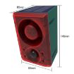 N911N Solar Alarm Infrared Sensor Warning Light Animal Repeller - 3