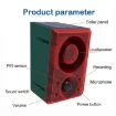 N911N Solar Alarm Infrared Sensor Warning Light Animal Repeller - 5